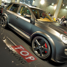 Расширители арок Gemballa GT 750 на Porsche Cayenne 957